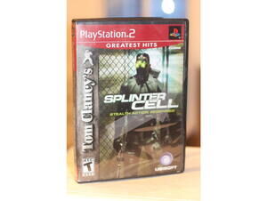 Splinter Cell Sony Ps2 Greatest Hits CompleteInBox Stealth action Redefined game